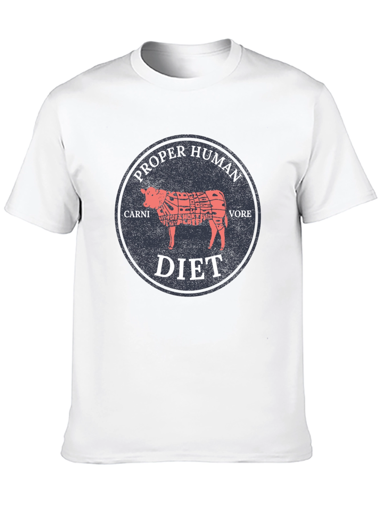 Proper Human Diet T-Shirt - Carnivore Edition