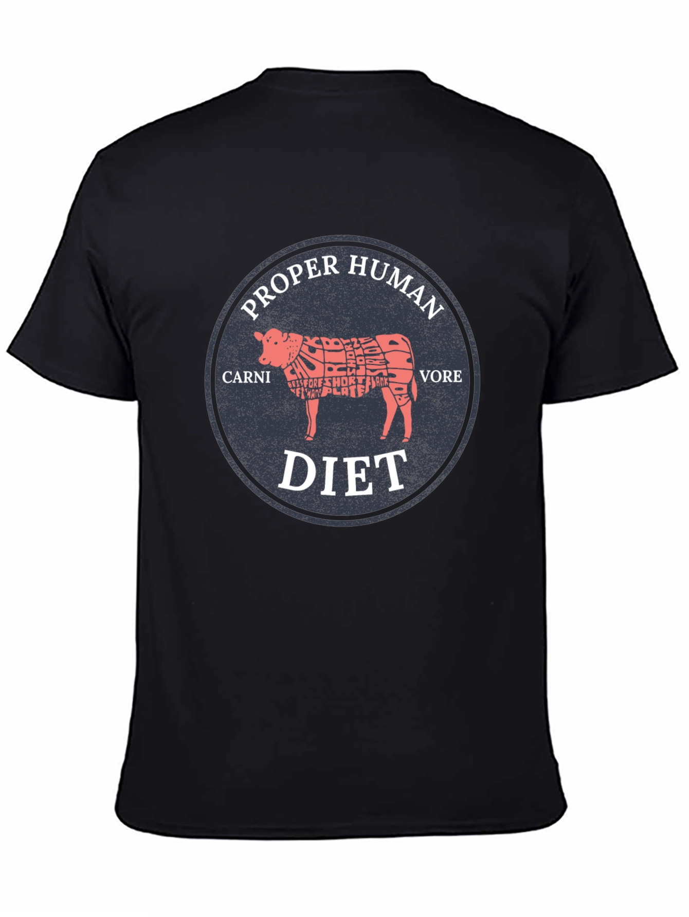 Proper Human Diet T-Shirt - Carnivore Edition