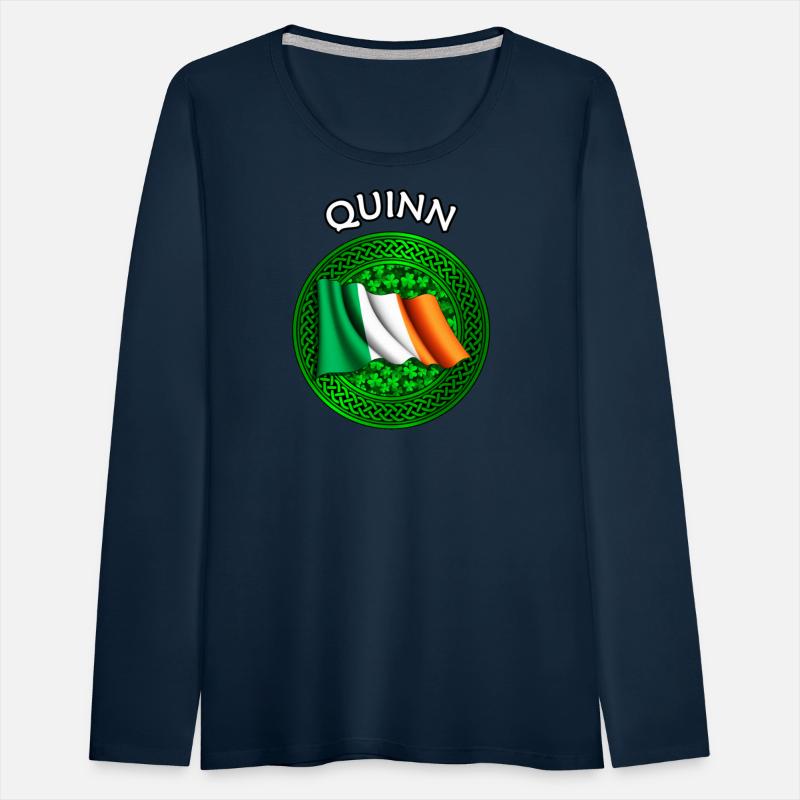 Quinn Shamrock & Irish Flag