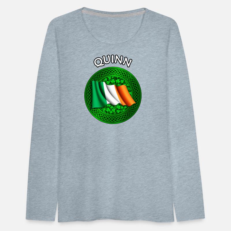 Quinn Shamrock & Irish Flag