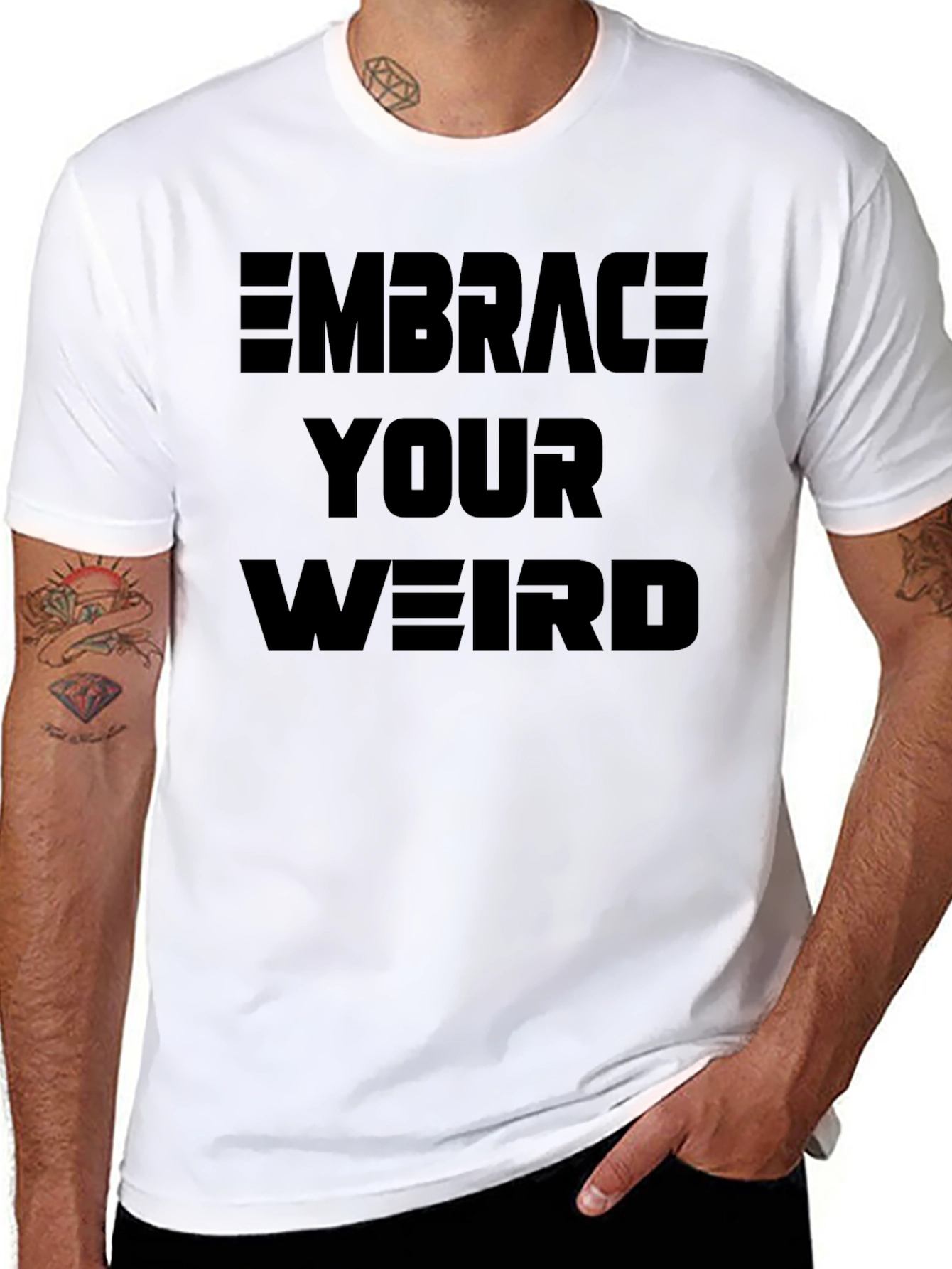 Embrace Your Weird Graphic T-Shirt