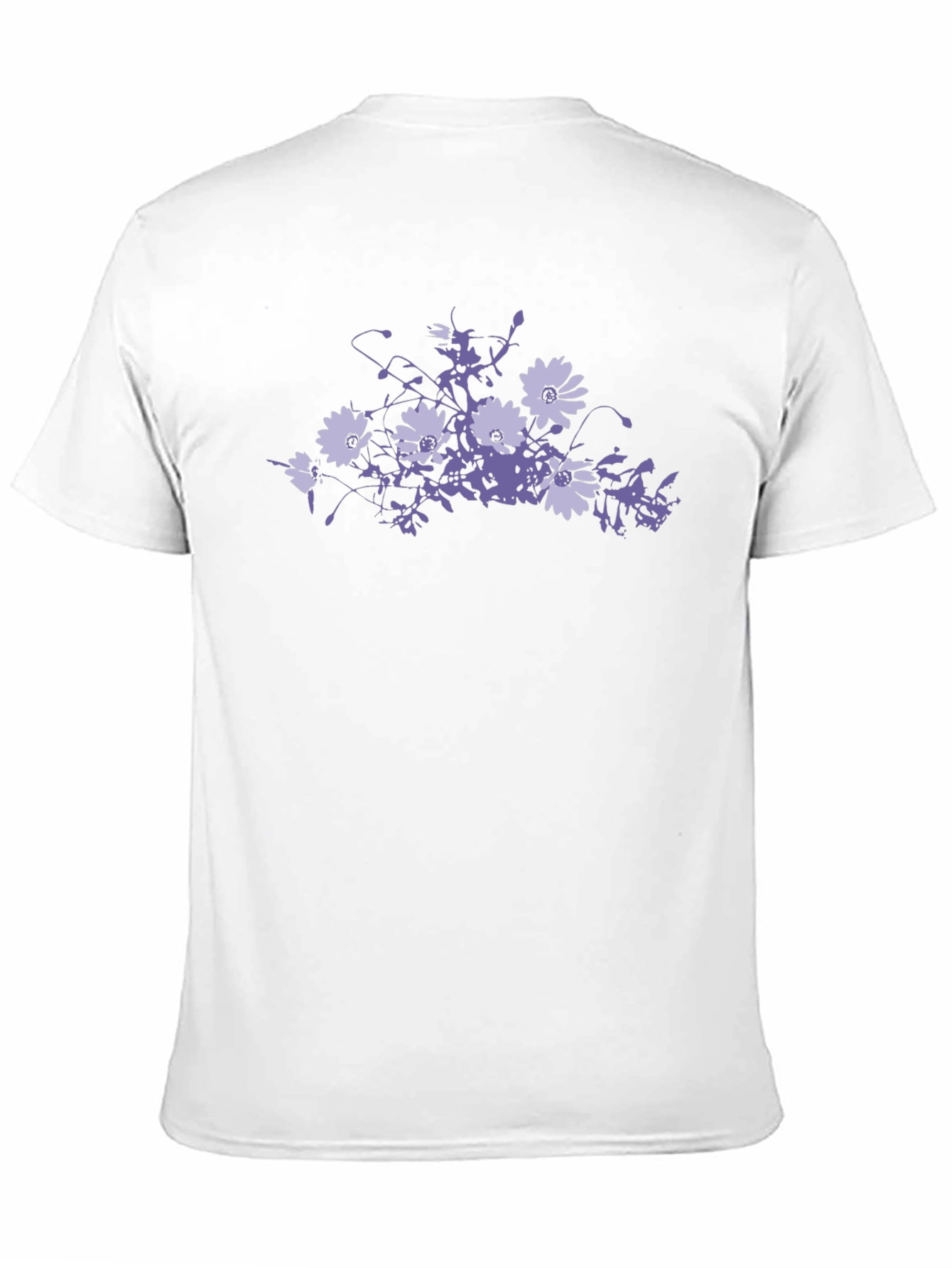 Floral Graphic Black T-Shirt
