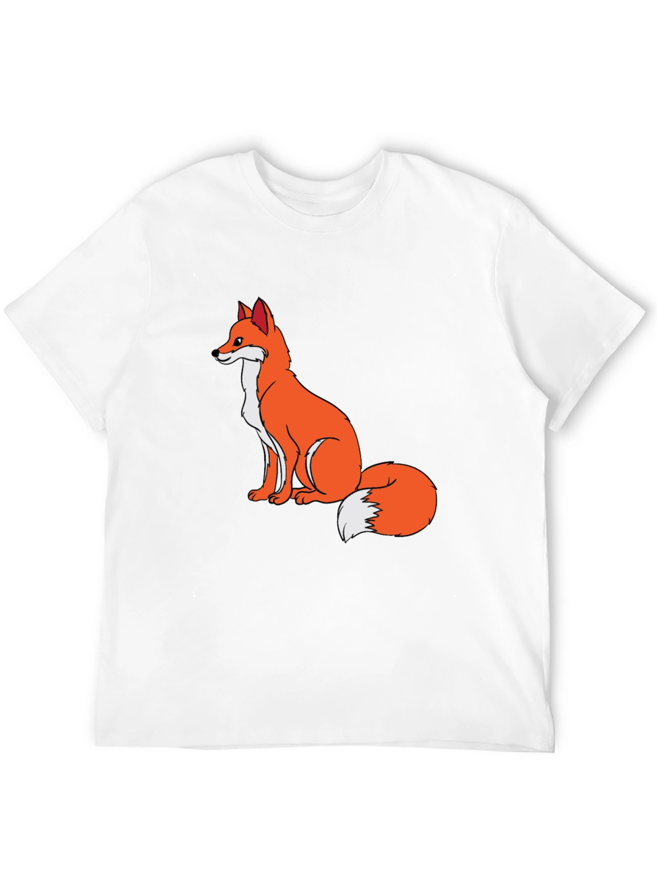 Fox Graphic T-Shirt - Stylish Casual Tee