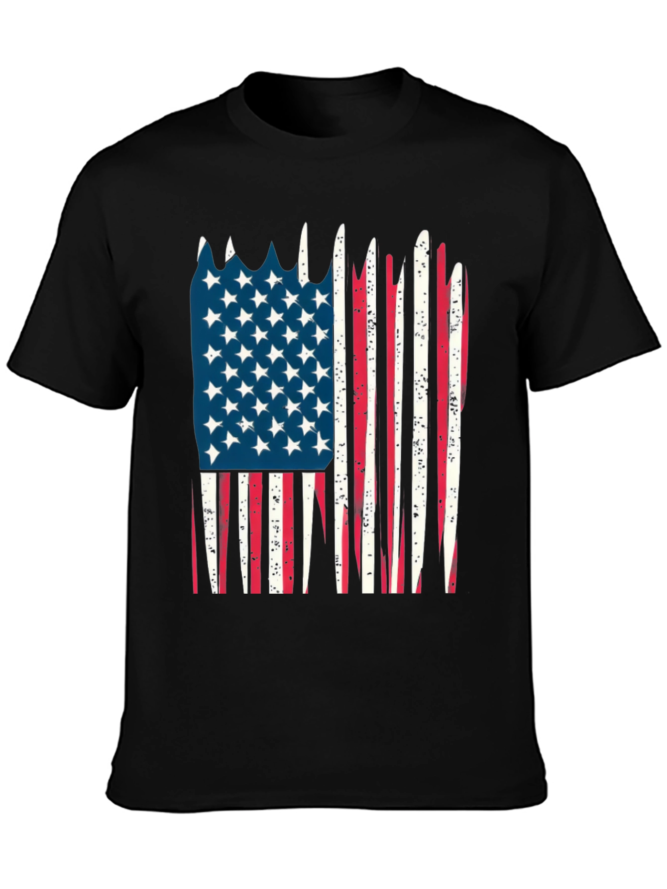 American Flag Graphic Tee - Patriotic T-Shirt