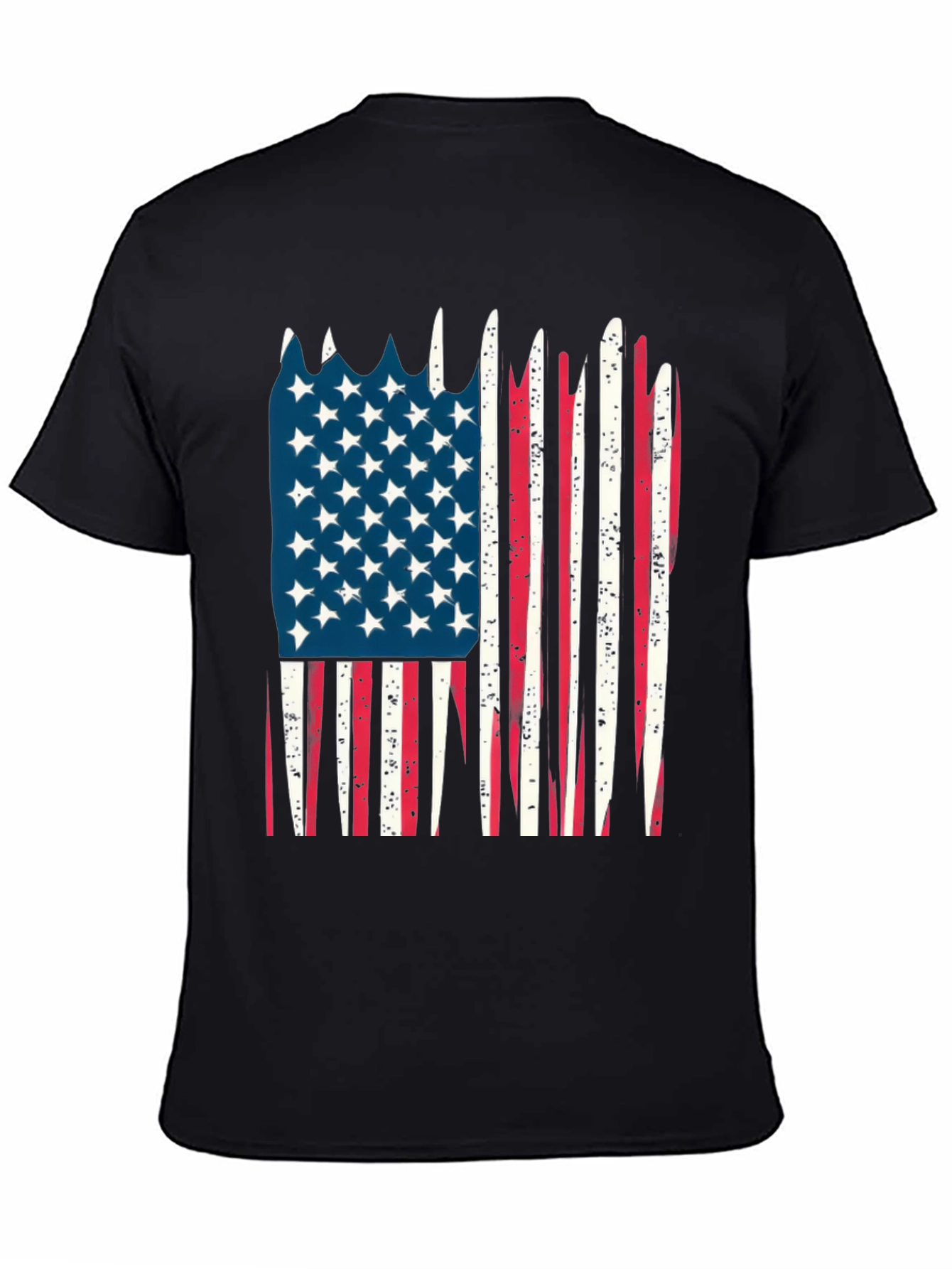 American Flag Graphic Tee - Patriotic T-Shirt