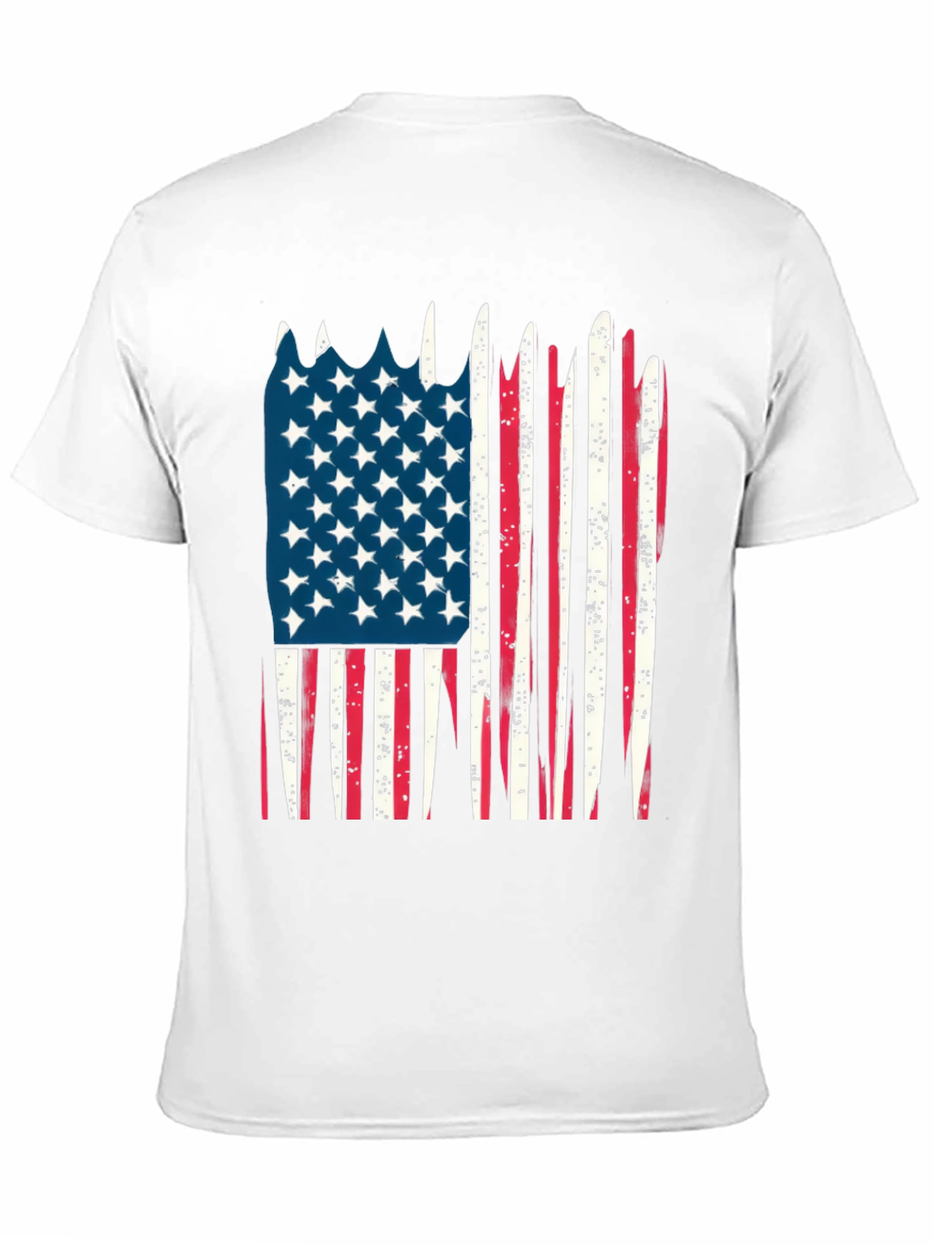 American Flag Graphic Tee - Patriotic T-Shirt