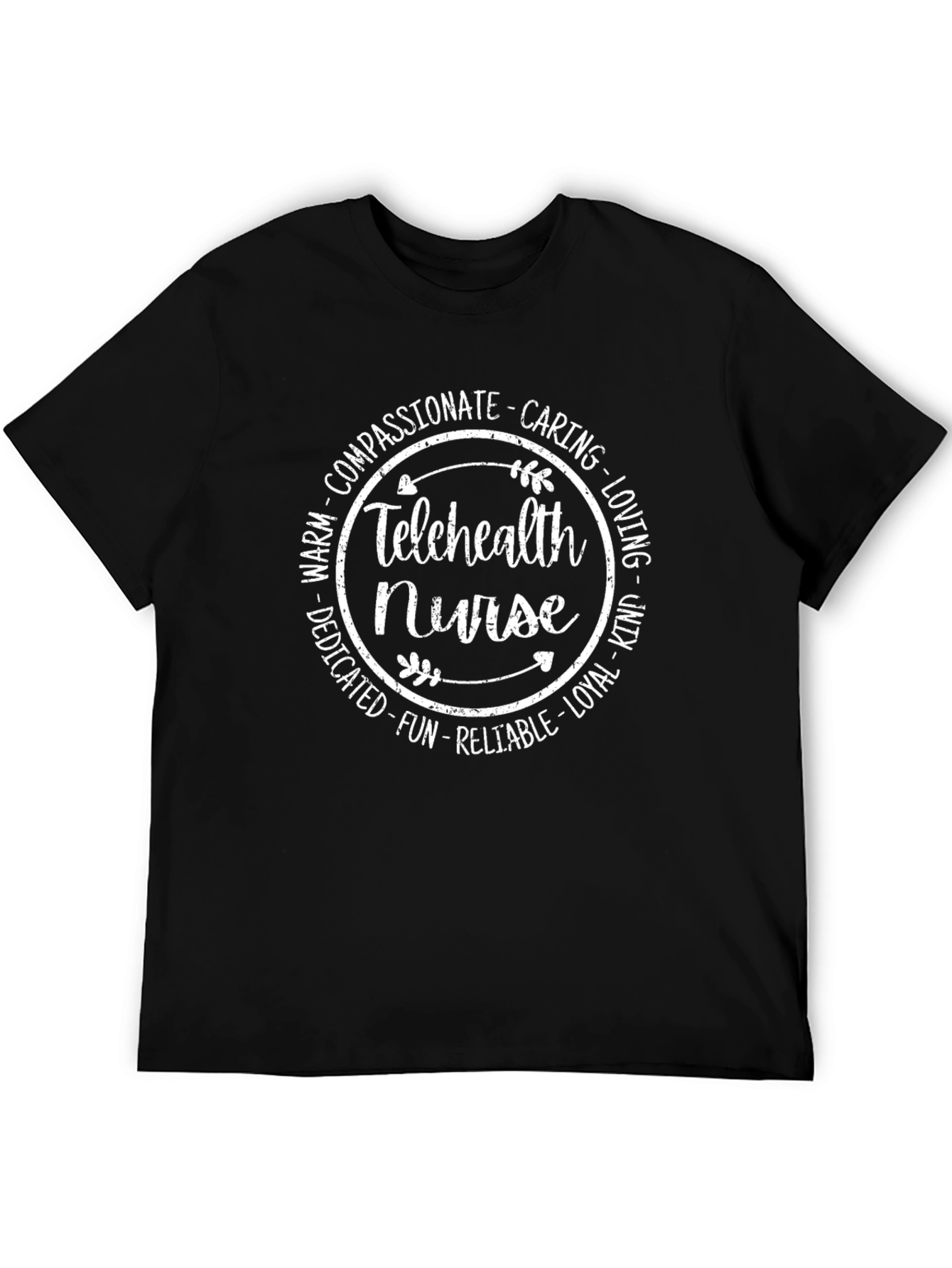 Telehealth Nurse Compassionate Caring T-Shirt