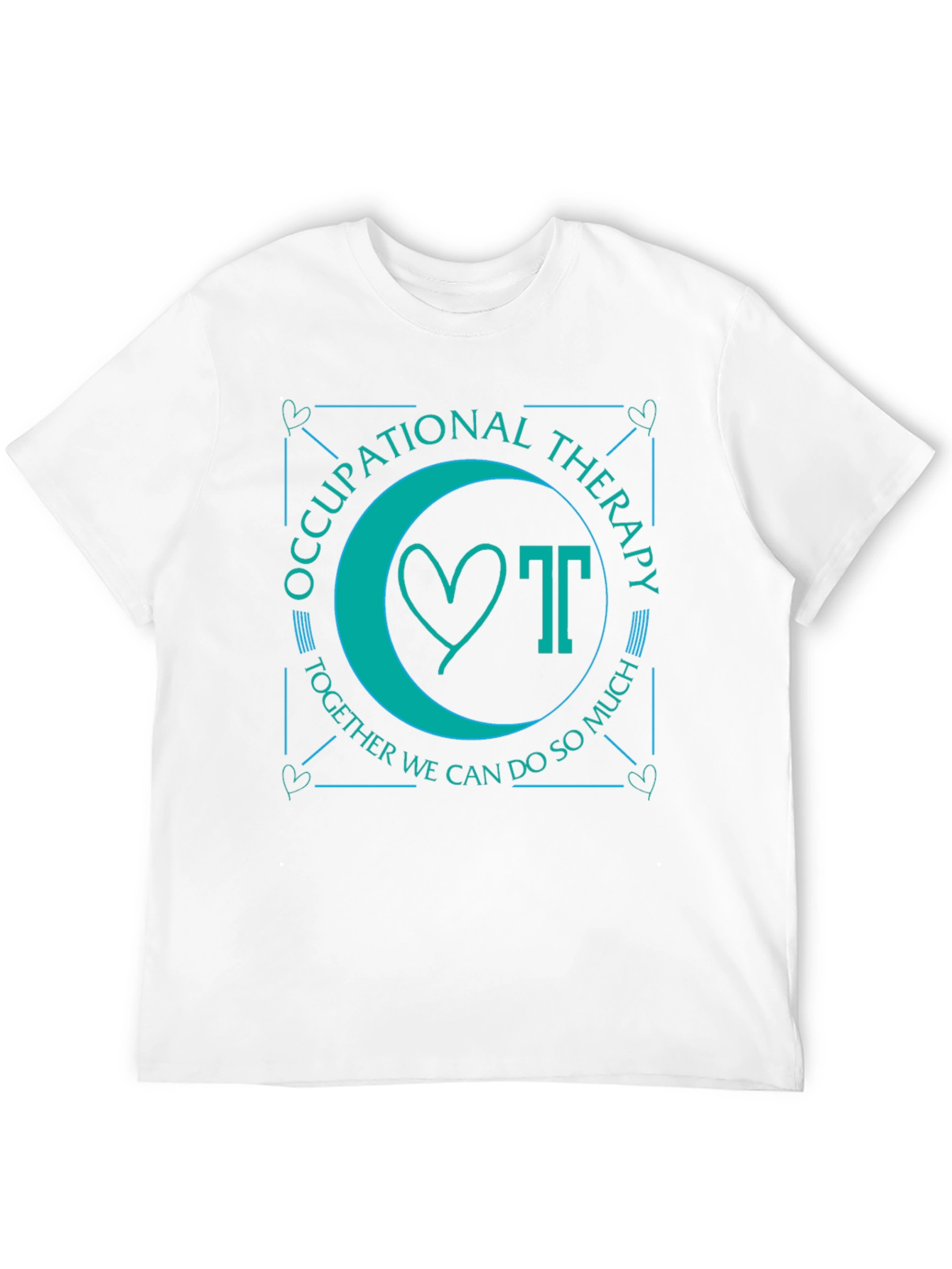 Occupational Therapy T-Shirt: Heart & OT Together