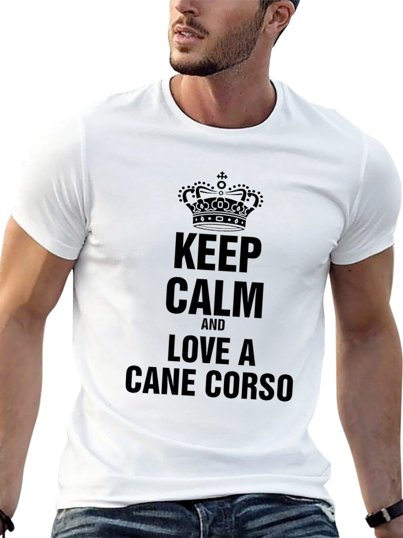 Keep Calm Love Cane Corso T-Shirt
