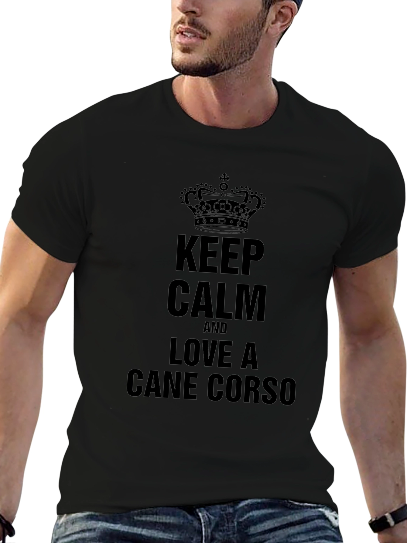 Keep Calm Love Cane Corso T-Shirt