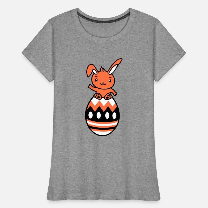 Rabbit Sits On Large Giant Easter Egg Easter Bunny