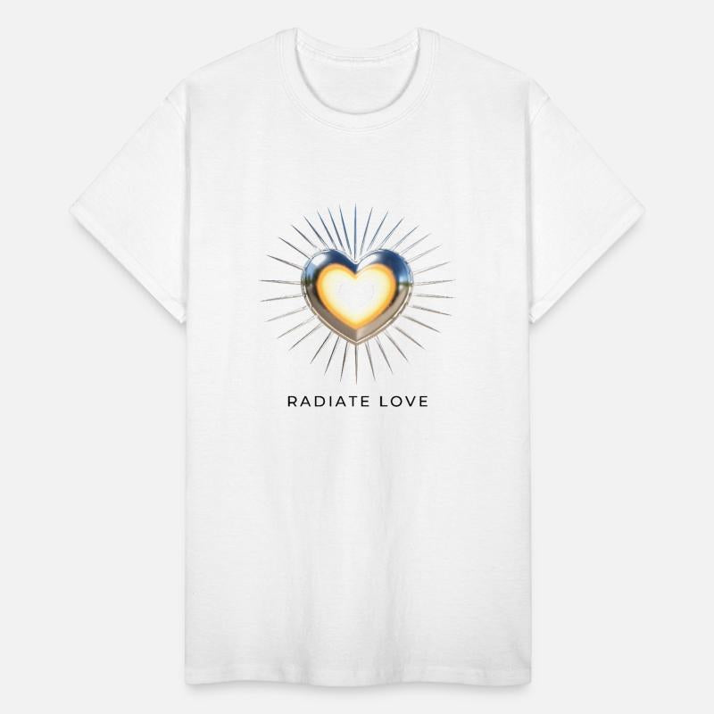 Radiate Love Heart with Rays