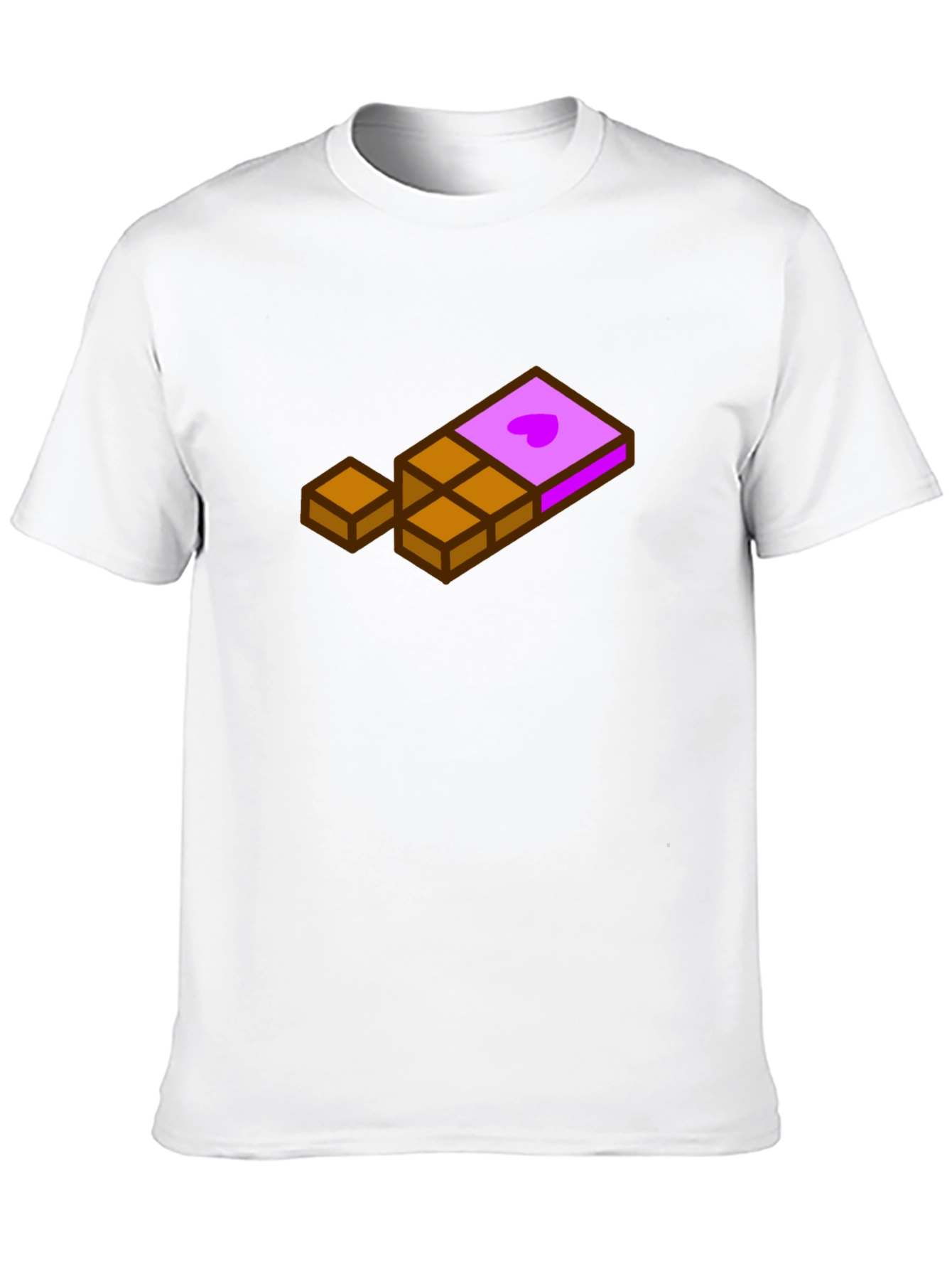 Chocolate Bar Graphic Tee - Sweet Treat Style