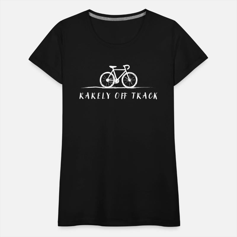 rarely off track cycling bike shirt