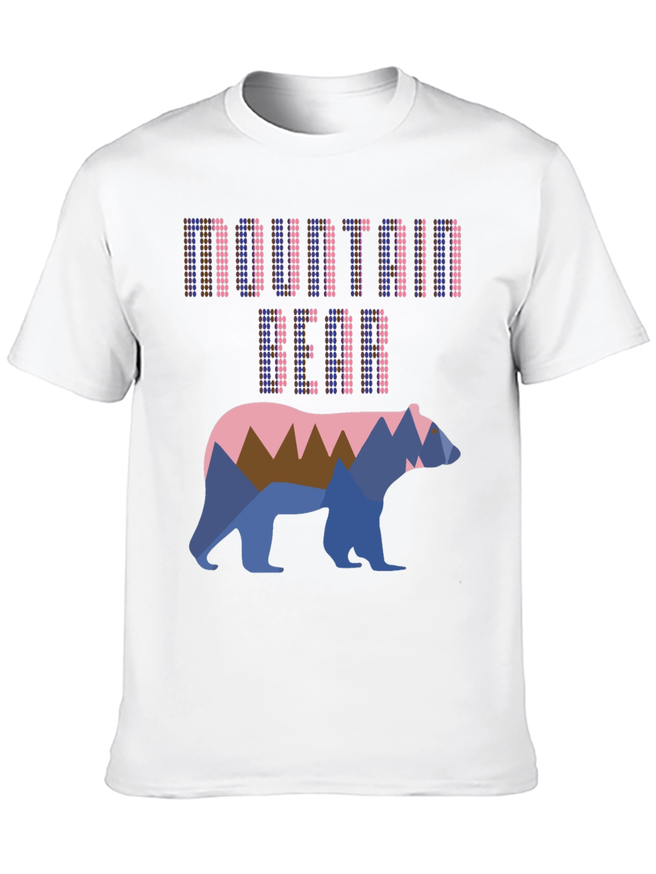 Mountain Bear Graphic T-Shirt - Cool Outdoor Design