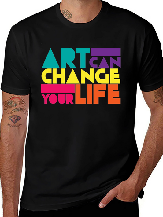 Art Can Change Your Life Graphic Tee