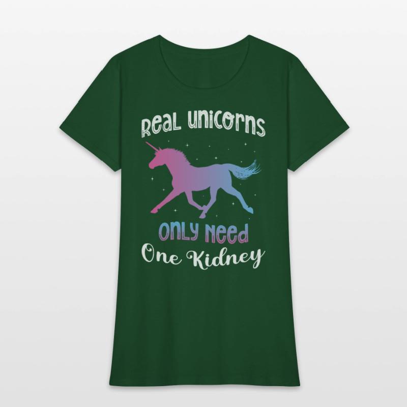 Real Unicorns Only Need One Kidney Unicorn Lover
