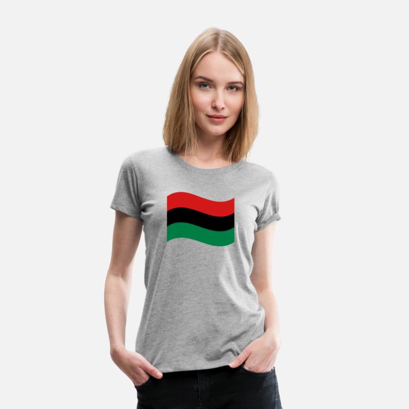 Red, Black & Green Flag