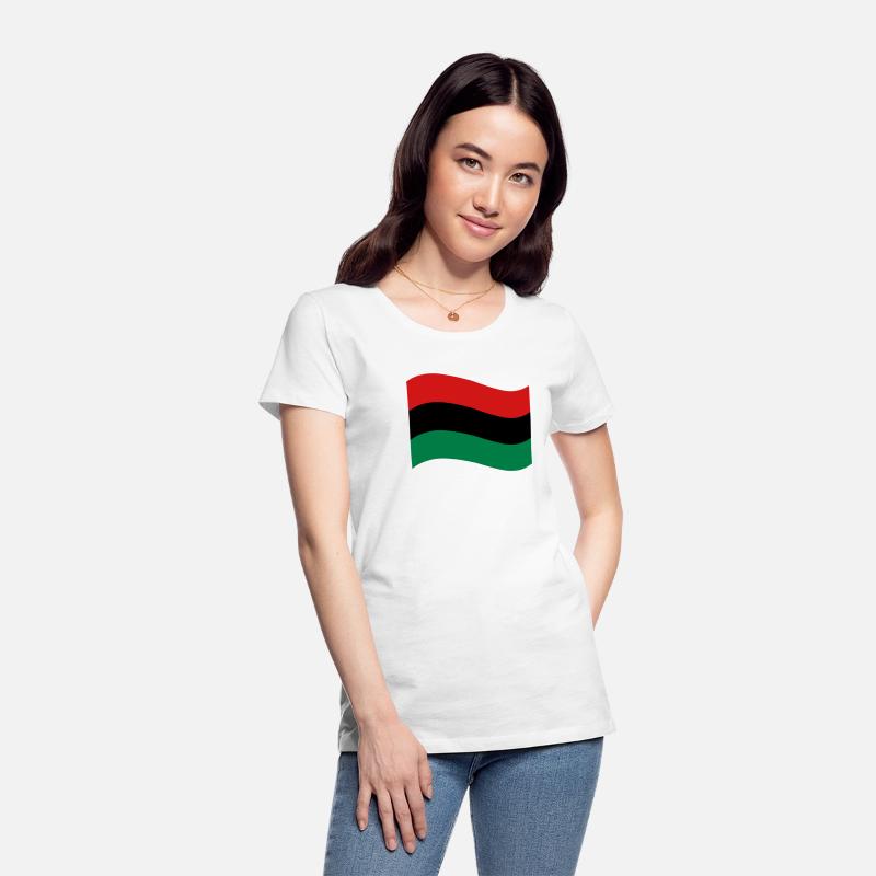 Red, Black & Green Flag