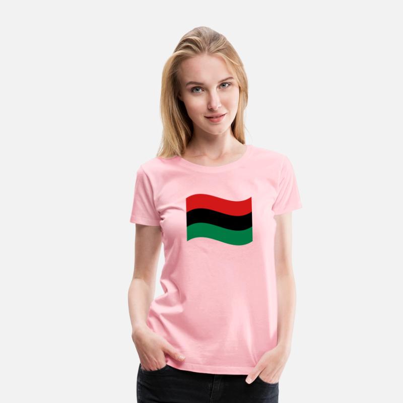 Red, Black & Green Flag