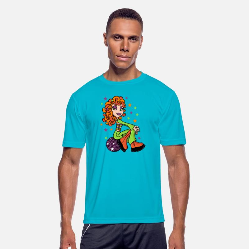 Red Haired Disco Girl