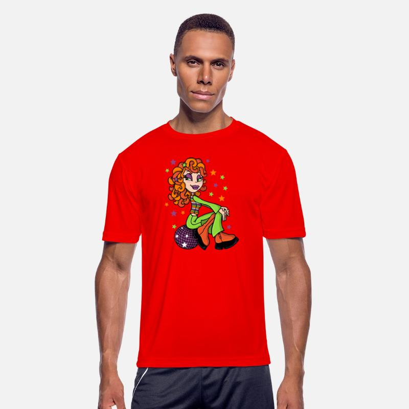 Red Haired Disco Girl