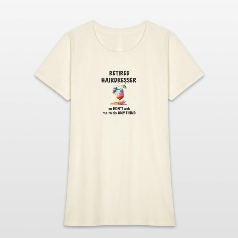 Retired Hairdresser Vacation Tropical Cocktail