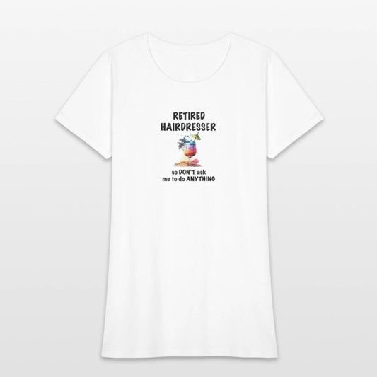 Retired Hairdresser Vacation Tropical Cocktail