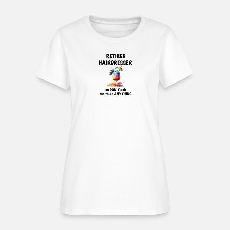 Retired Hairdresser Vacation Tropical Cocktail