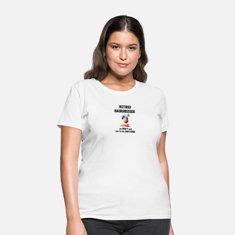 Retired Hairdresser Vacation Tropical Cocktail