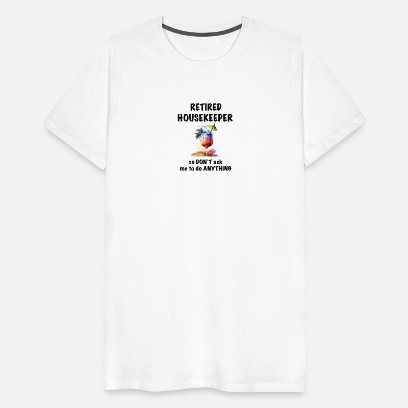 Retired Housekeeper Vacation Tropical Cocktail