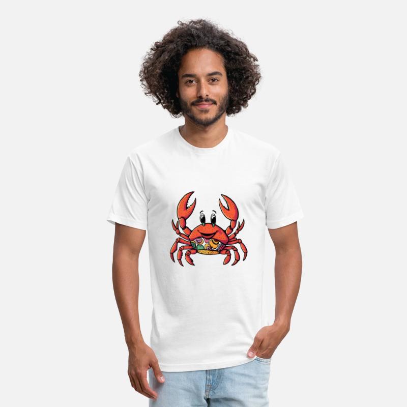Retro Cartoon Crab