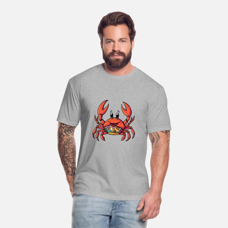 Retro Cartoon Crab