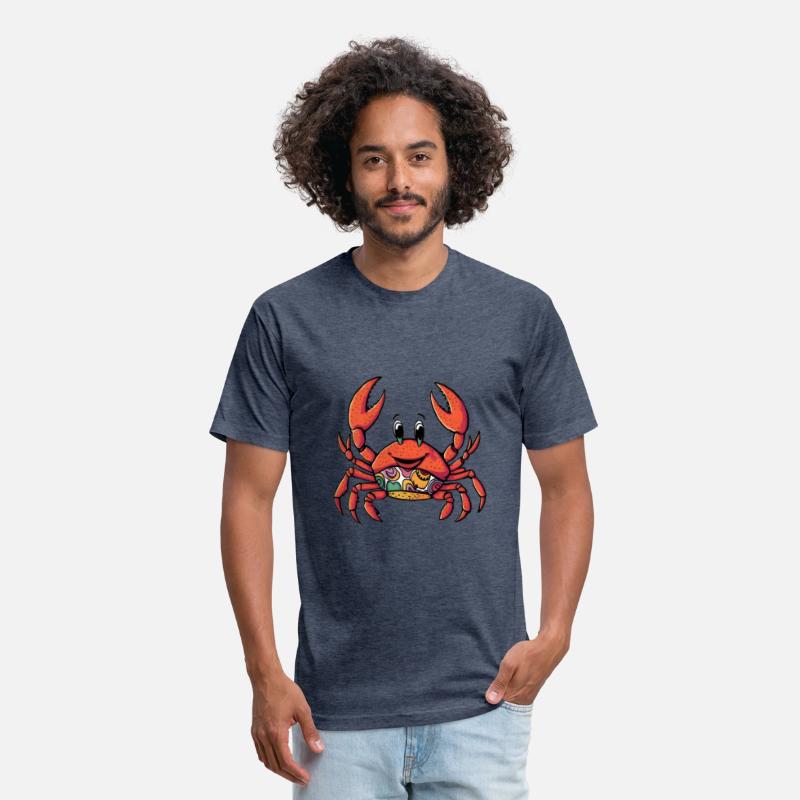 Retro Cartoon Crab