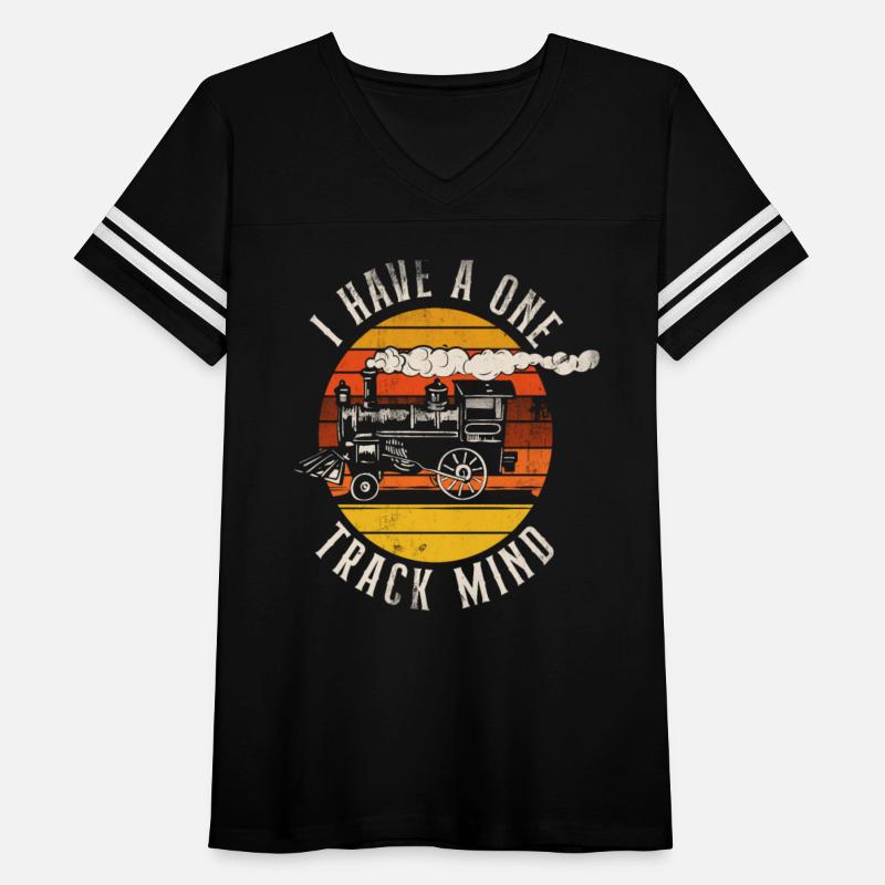 Retro Locomotive Tracks Saying Gift