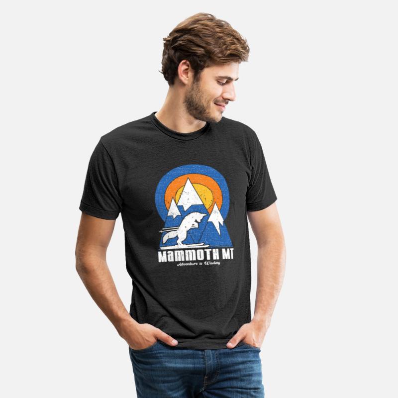 Retro Mammoth Mountain Ski White Fox