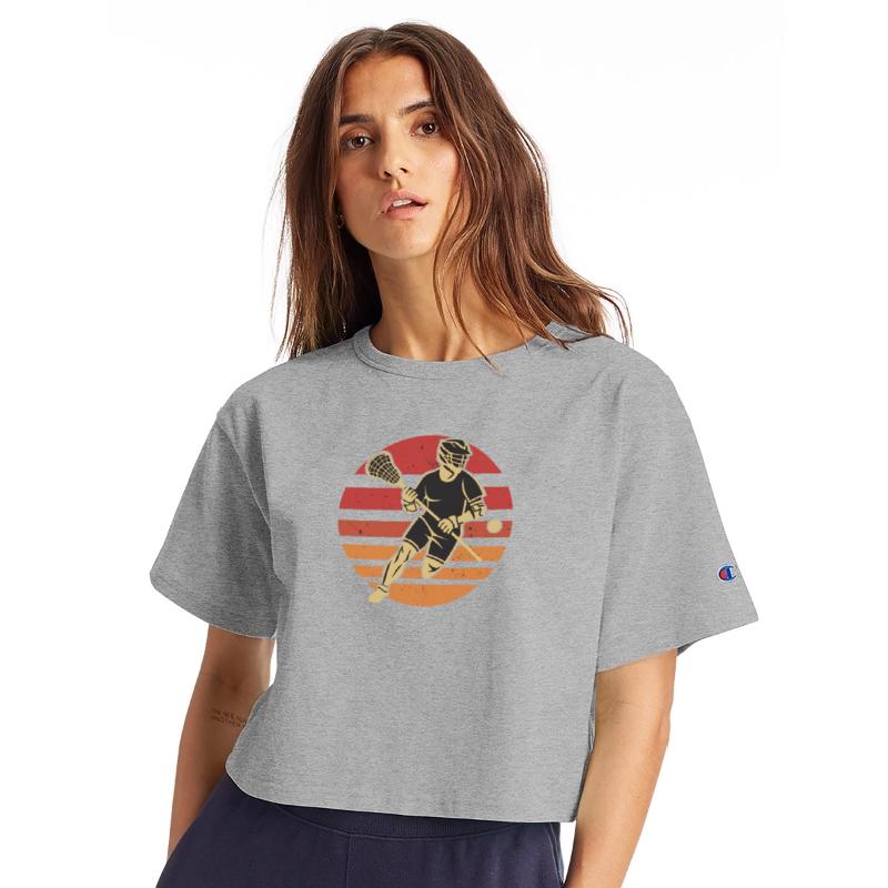 Retro Themed Lacrosse Game Gift