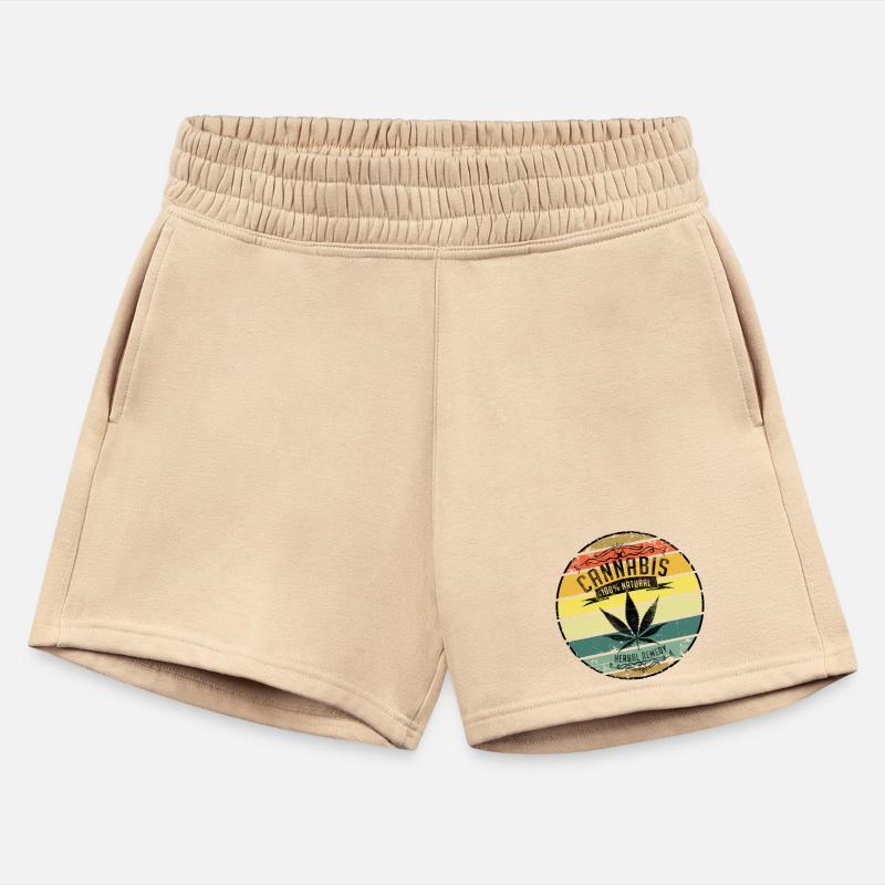 Retro Weed Cannabis Leaf