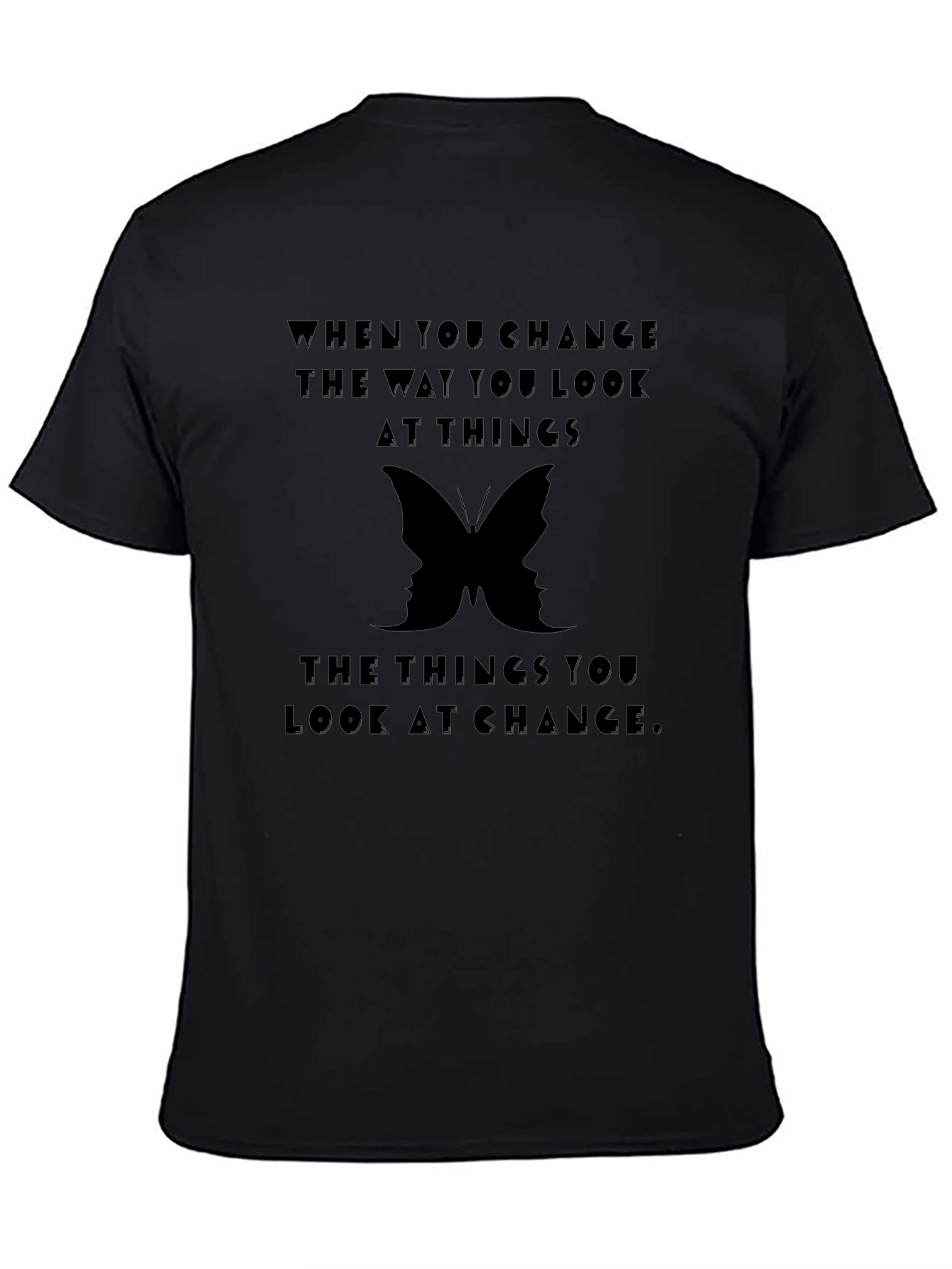 Optical Illusion T-Shirt - Change Your Perspective!