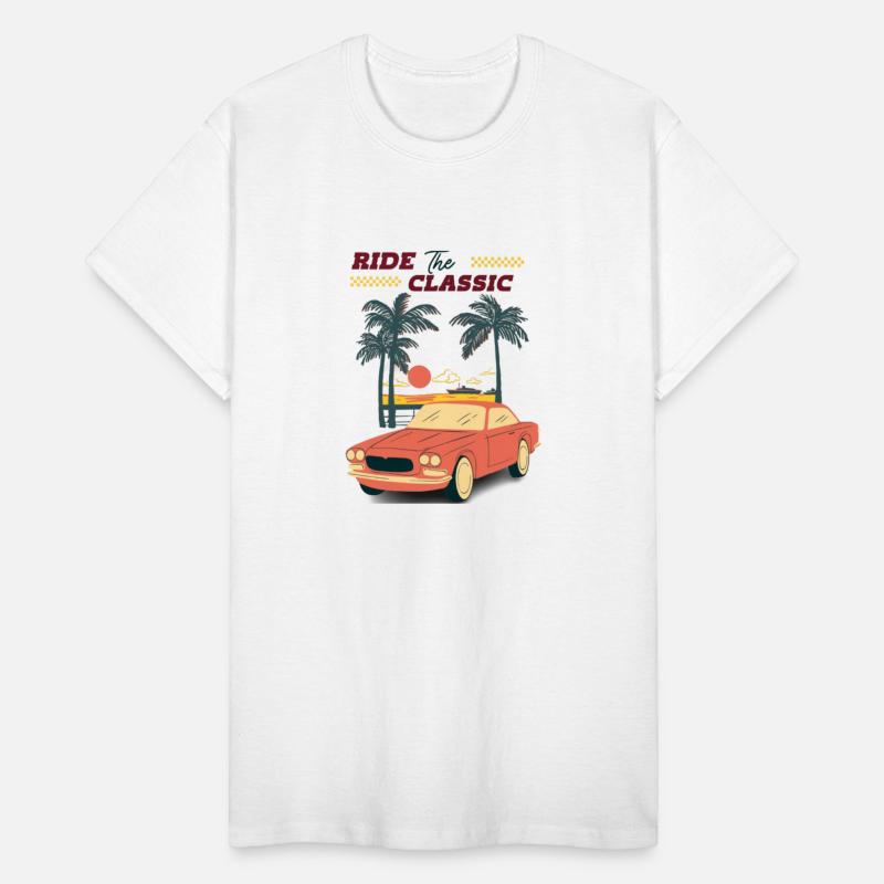 Ride the Classic. Iconic T-Shirt Designs for Every