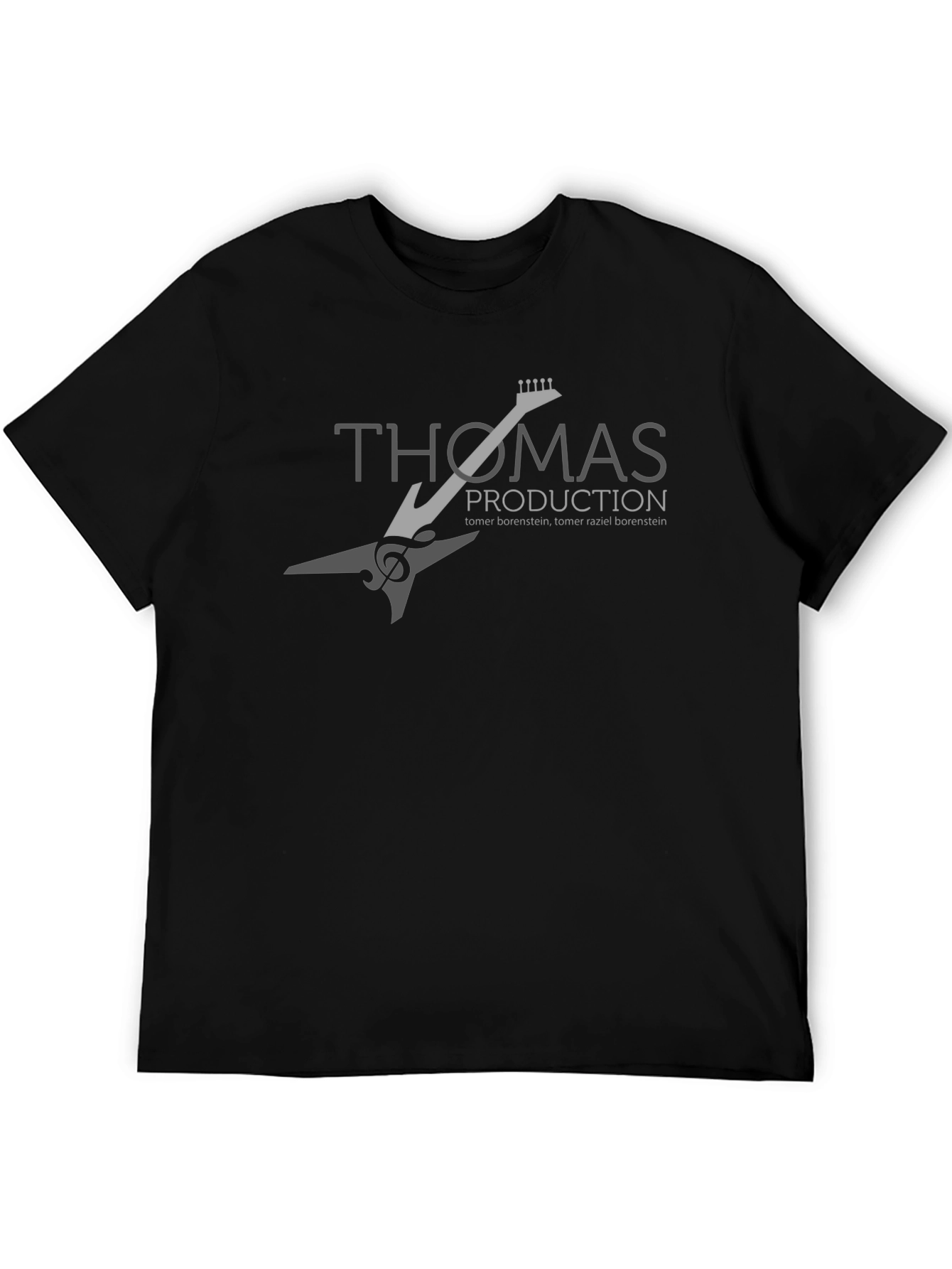 Thomas Production Guitar Graphic Tee