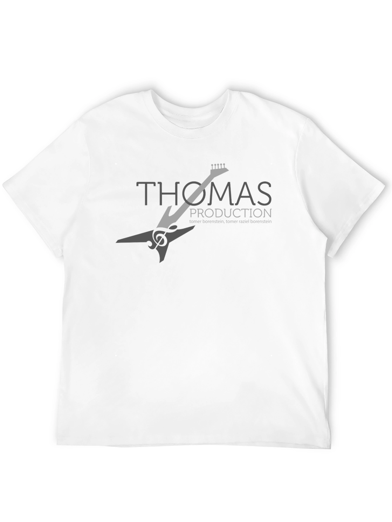 Thomas Production Guitar Graphic Tee