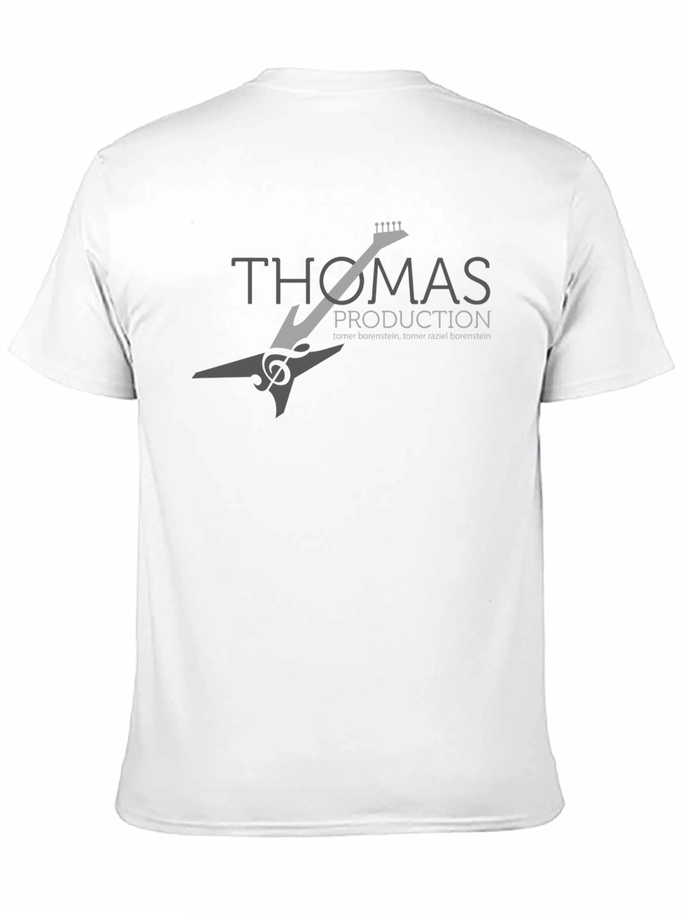 Thomas Production Guitar Graphic Tee