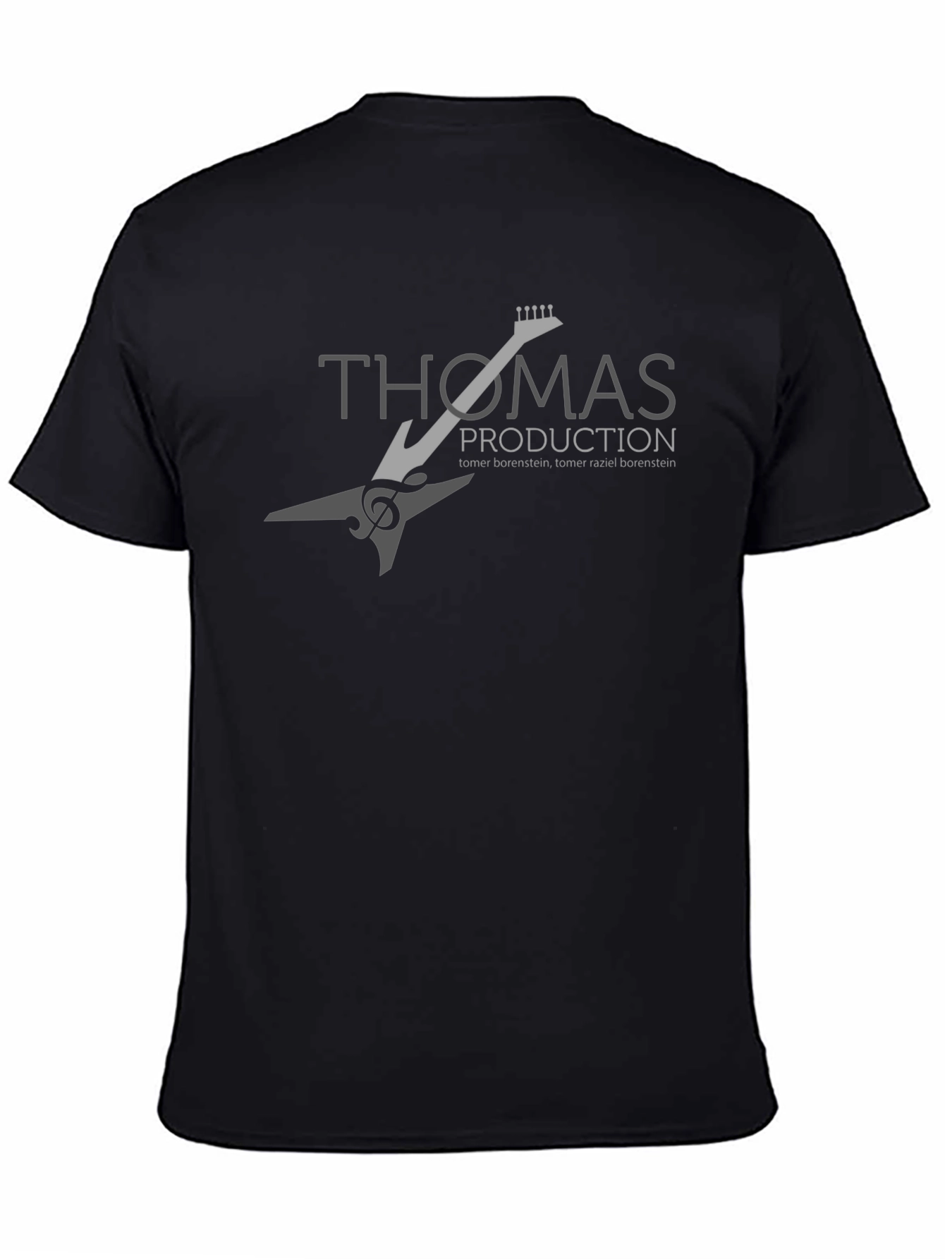 Thomas Production Guitar Graphic Tee