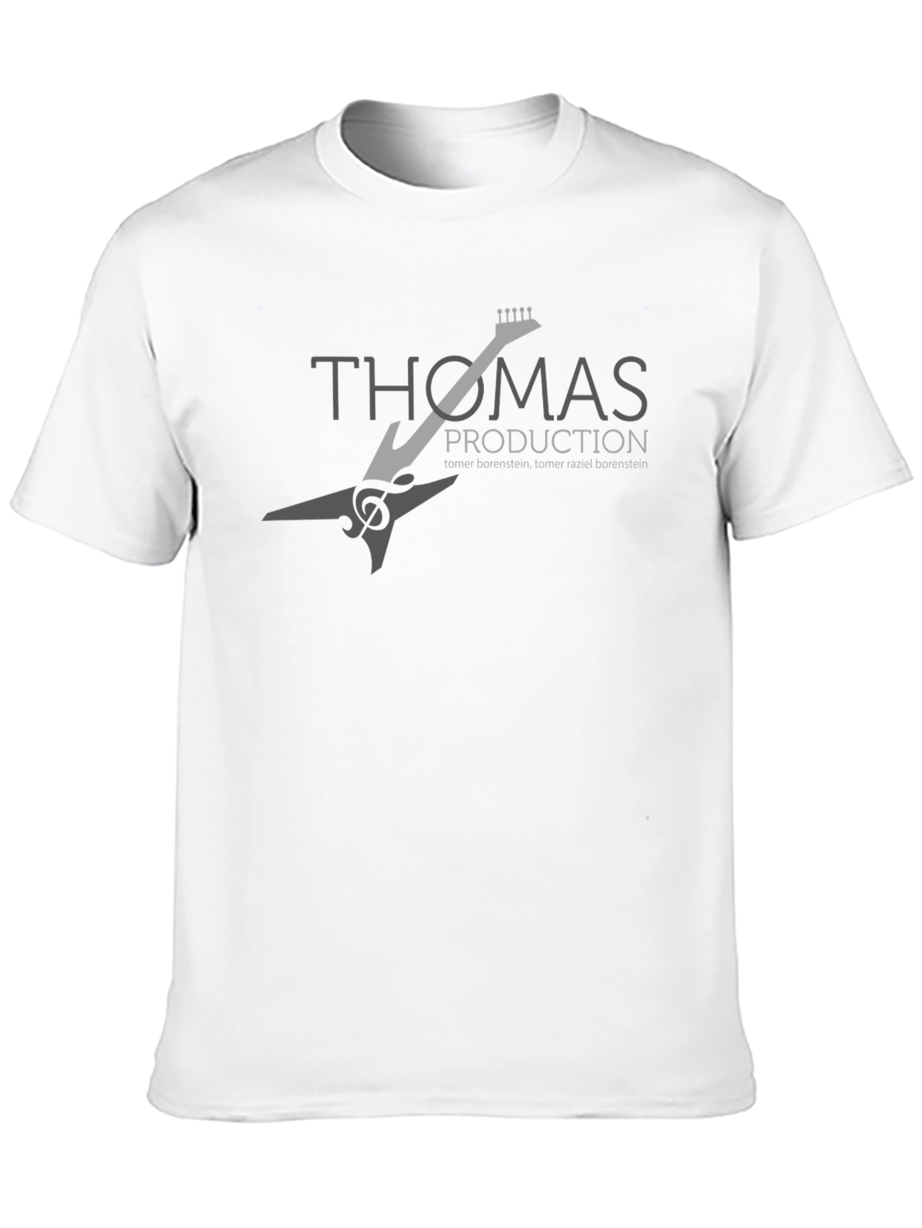 Thomas Production Guitar Graphic Tee