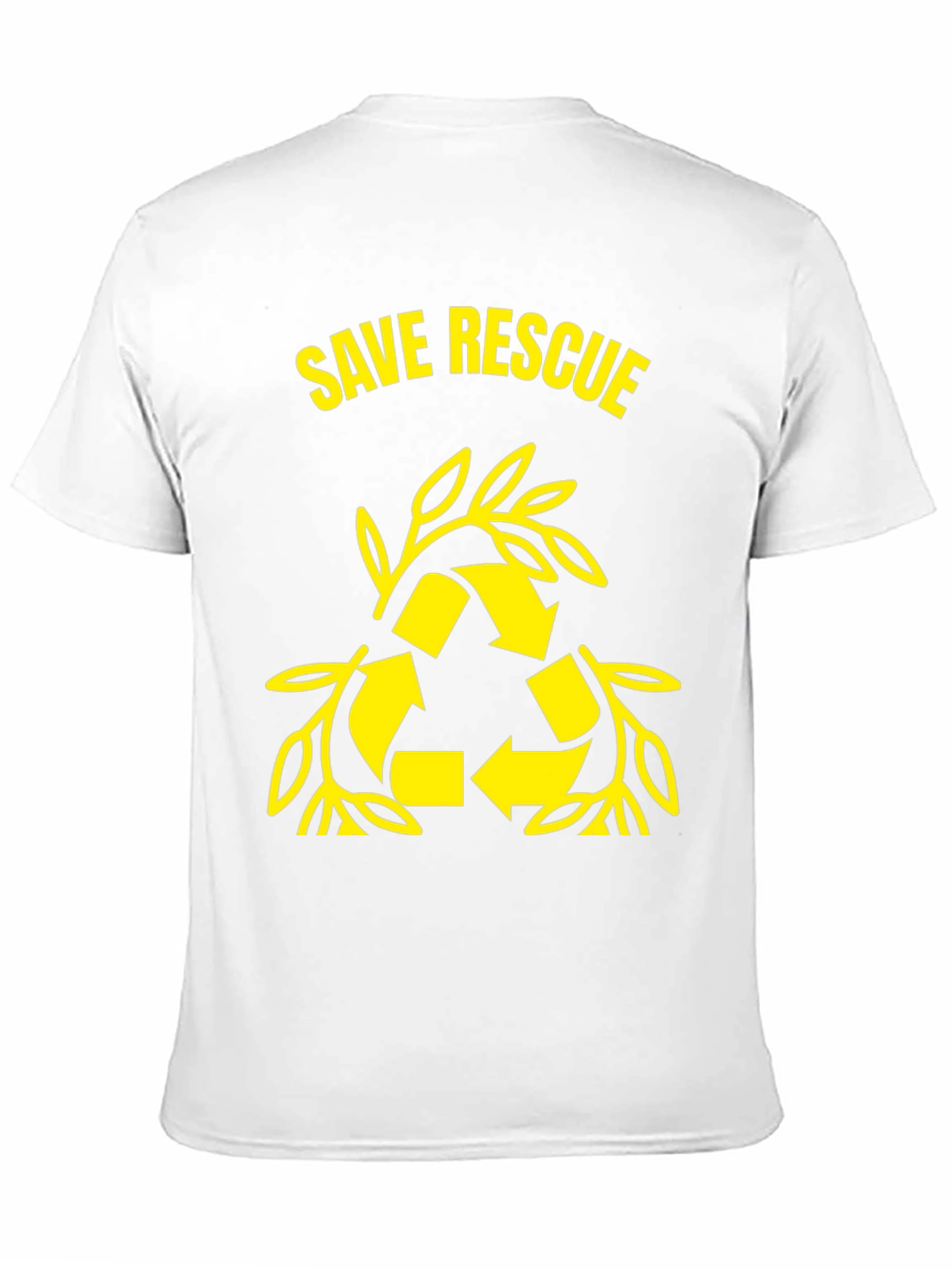 Save Rescue Graphic Tee - Eco Friendly T-Shirt