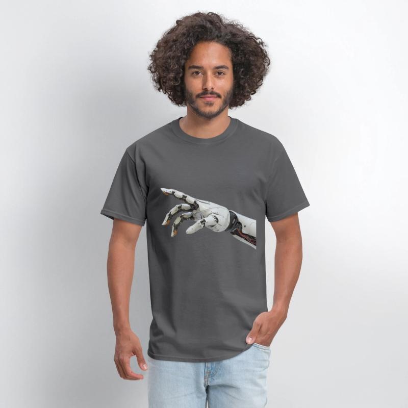 🤖 "Robotic Pulse Tee" – Tech Meets Streetwear Ste
