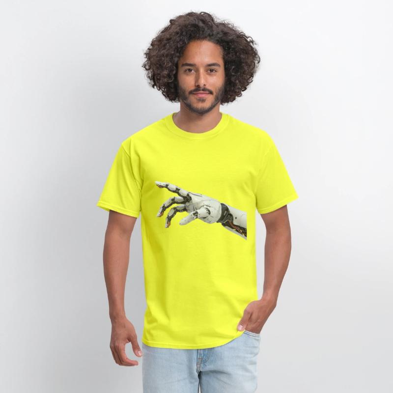 🤖 "Robotic Pulse Tee" – Tech Meets Streetwear Ste