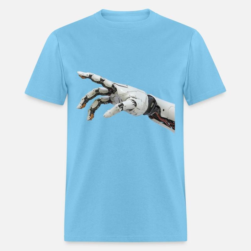 🤖 "Robotic Pulse Tee" – Tech Meets Streetwear Ste