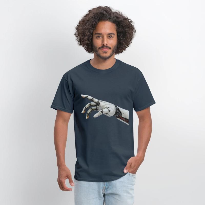 🤖 "Robotic Pulse Tee" – Tech Meets Streetwear Ste